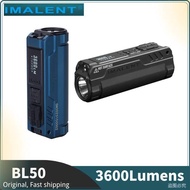 IMALENT BL50 3600Lumens Protable EDC Flashlight Type-C Rechargeable Bulit-in 3000mAh Battery UV Ligh