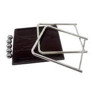 Crafts Newton's Cradle Desk Table Decor Metal Pendulum Pendulum Newton Ball Ball Physics B0a9