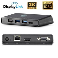 USB 3.0 to HDMI or VGA Docking Station with Displaylink Chip 7-in-1 USB 3.0 to HDMI video adapter fo