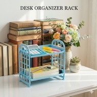 Beautiful Aesthetic 2-Tier Table Accessories Cosmetic Rack 2-Tier Multipurpose Container
