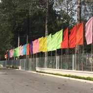 01 set of Butterfly Flags, 6-color banana flags, size 65x180cm