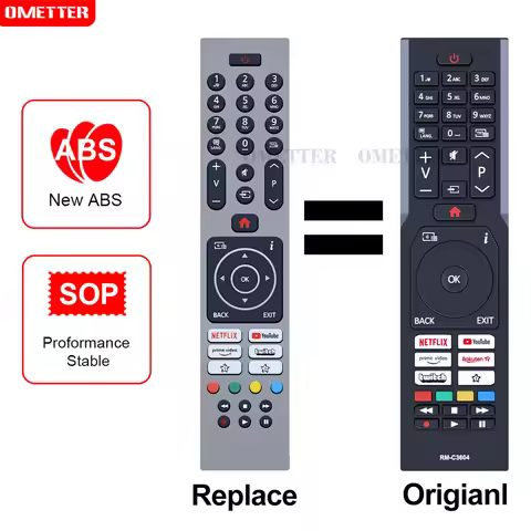 Remote control for Telecomanda RM-C3604 JVC LT-55VU3100 LT-43VU3100 TV