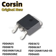 5PCS FDD6N25 FDD8870 FDD390N15ALZ FDD8N50NZ FDD3672 FDD86367 FDD120AN15AO-ES FDD6685 TO252 MOS FET F