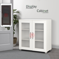 Display Cabinet / Multipurpose Cabinet / Office Multi Storage Cabinet / 2 Door Cabinet / Kitchen Cabinet / Kabinet Dapur
