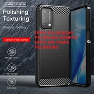 Oppo A74 A95 A54 Case Softcase Carbon Camera Protection Case Casing Oppo A74 A54 A95