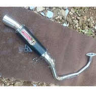Open pipe Canister Daeng sai4 1set 51mm Big Elbow for Mio i125 Mio sporty Mio soul i125 Mio soulty M