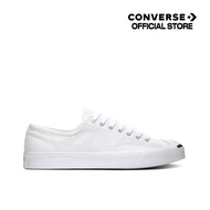 CONVERSE รองเท้าผ้าใบ JACK PURCELL COTTON OX WHITE ผู้ชาย ผู้หญิง UNISEX สีขาว 164057C 164057CU_CAWTXX