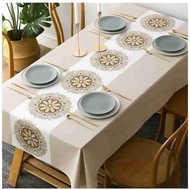 150cm*180cm Nordic style tablecloth dining tablecloth SF158 Washable and reusable
