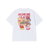 เสื้อยืดแขนสั้นของแท้100% Acme De La Vie ADLV SHINCHAN AND FRIENDS