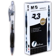 M&G R3 retractable gel pen 0.5 / 0.7mm bullet nib (box of 12pcs)N