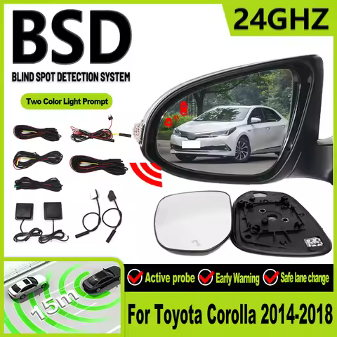 BSD BSA BSM Millimeter Wave Radar Blind Spot Detection System Lane Change Parking Assistance For Toy