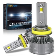 2ชิ้น H4ไฟหน้า H7 LED 40000LM H11 H1 9005 HB3 9006 HB4 9012 HIR2ขนาดเล็กไฟหน้าไฟตัดหมอกอัตโนมัติหลอด