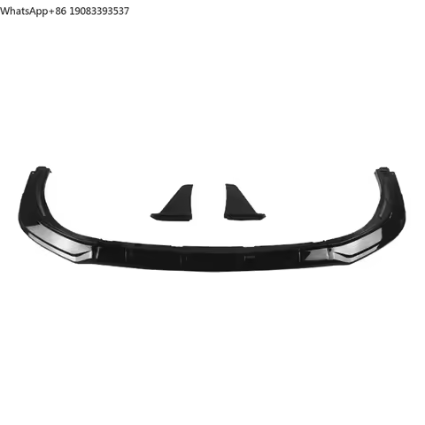 Yofer Modified Glossy Black Car Accessories Body Kit Front Bumpers Lip Aprons Diffuser Bumpers for T