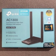 TP-Link AC1300 - Archer T4U Plus雙頻WiFi USB接收器 + 增強天線