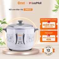 [LIVE] Nồi cơm điện nắp rời COMET - CM8021- 1.8L - Hàng Chính Hãng