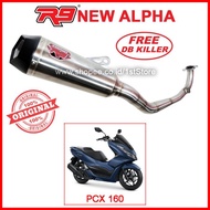 Original R9 New Alpha Pcx 160 Pcx160 2021 Cbs Abs Knalpot Racing Ori