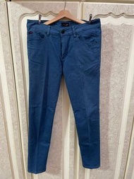 (二手）STOCKTON 土耳其藍牛仔褲 中腰 XL