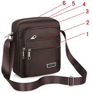 Casual Bag Handbag Travel Bag Men's Bag Messenger Bag Multi-pocket Crossbody Bag