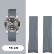 ผู้ชาย L3.742 642 781 782 Longines Concas สายนาฬิกายางกีฬาดําน้ํา Series ซิลิโคน < Ne1> Matte Finish