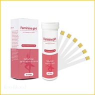 Kool Vaginal Health Test Strips Monitor-Prevent Infection-Acidity Alkalinity Balance