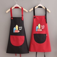 Apron for Kids Waterproof Apron Cartoon Personalized Apron Kids Art Apron Portable Sleeveless Baking