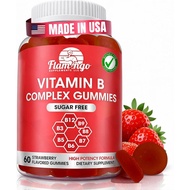 Sugar Free Vitamin B Complex Gummies - Vitamin B12, B7, B6, B3 (Niacin), B5, B8, B9 (Folate)- Third 