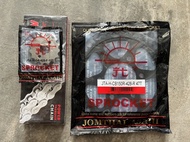 โซ่สเตอร์ชุด HONDA CB150R 2017-2018 15-47-132 JOMTHAI ชุดโซ่สเตอร์