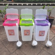 Kontainer Es Buah Lovenia 15 25 Liter Plus Gayung / Toples Plastik Tempat Es Buah Gagang