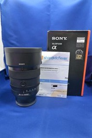 Sold out）『回收相機』『Trade In優惠』新淨 行貨Sony 50mm F1.2 GM G master鏡 頂級鏡 F1.2超大光圈 人像 低光拍攝一流 A7 A9 A1 A7C A7R 