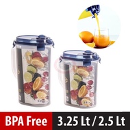 Elianware 2.5L/3.25L Ezy-Lock Water Jug Airtight Jar Air