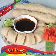 ASLI PEMPEK LENJER BESAR 3 PCS ASLI PALEMBANG - FROZEN EMPEK-EMPEK