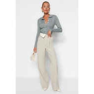 Trendyol - Polo Collar Knit Cardigan (Female)