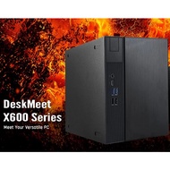 ASRock DeskMeet X600W Barebone Mini PC Kit - INC CHASIS, MOBO, POWER, WIFI / AMD Socket AM5