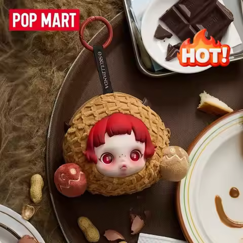 Genuine Popmart Skullpanda You Found Me! Series Headphone Bag Fashion Accessories Plush Fashion Head