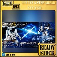 [Ready Stock] Premium Bandai Candy Toy G-Frame FA Gundam Aerial (Rebuild) & Option Part of Gundam Ca