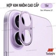 Iphone 17 Camera Protective Metal - ALUMINUM ALLOY, Anti-scratch camera sticker, diverse colors.