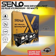 PLUG & PLAY SENLO X2+ Matrix Mini Driving Light V3 w/ Ballast ( 6 MONTHS WARRANTY )