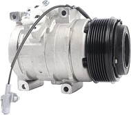 A/C Air Conditioning Compressor 12V Applicable Compatible with Toyota Land Cruiser/Hilux/Vigo Hiace