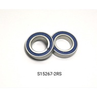 15267-2RS-S 15*26*7 (mm) Stainless Steel ball bearing for Bicycle Wheel Hub