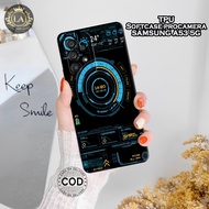 HP Latest Samsung A53 5G Case - Black Fashion Case - Samsung A53 5G Softcase - Pro Camera Case - Lat