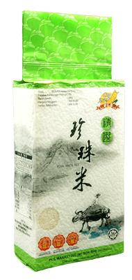 Pearl White Rice 2KG (Cap Asas) 珍珠白米 + Packing Fees (RM 0.50)