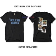 Sultan Squad Arga Ditto Raffi Jaka Children's T-Shirt for Children Aged 2-13 Years