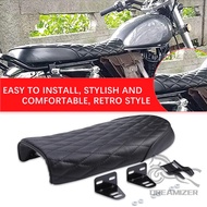 Motorcycle Cafe Racer Scrambler Seat Vintage Retro Saddle Seat Hump For Honda CG CB750 CB200 CB350 C