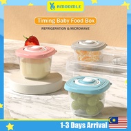 【Ready Stock】Baby Food Container 4oz Infant Food Storage Organizer Jar Freezer Microwave Safe Storag