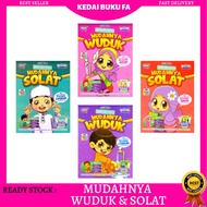 Buku Panduan Solat & Wuduk Kanak Kanak Ana Muslim | Buku Belajar Solat | Buku Belajar Wuduk Lelaki &
