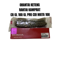 RANTAI KETENG RANTAI KAMPRAT CB GL 100 GL PRO CDI MATA 100