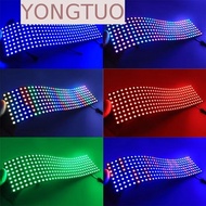 YONGTUO WS2812B LED Panel, RGB Full Color DC5V Flexible LED Matrix, LED Strip Pattern Programming 8x