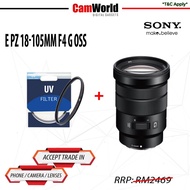 SONY EPZ 18-105MM F4 G OSS WITH FILTER (SONY MALAYSIA)