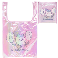 Chiikawa天使惡魔系列 小八貓深夜暴食款 極光手提環保袋