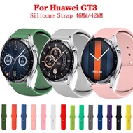 Huawei watch GT3 Strap Soft Silicone Band Replacement Strap For Huawei Watch GT3 42mm 46mm Smart Watch